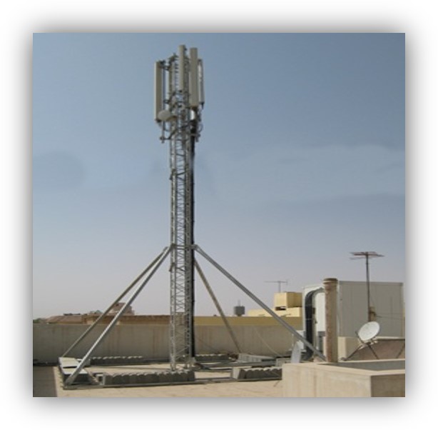 Rooftop Penetrating and Non-Penetrating Tower