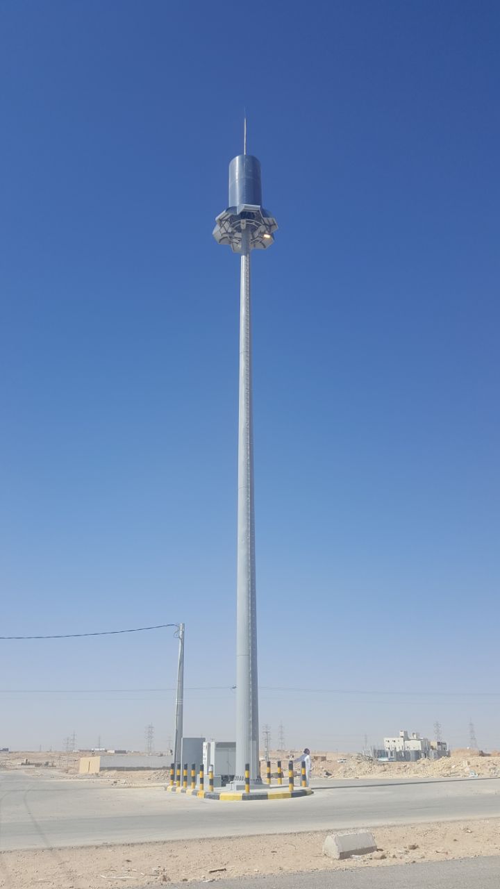Single Light Pole Tower